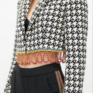 Retro AREA NYC Cropped Blazer 🖤🤍